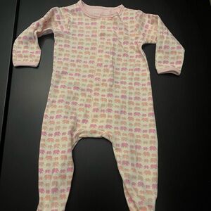 Simply Magnetic Me organic cotton footie pajamas